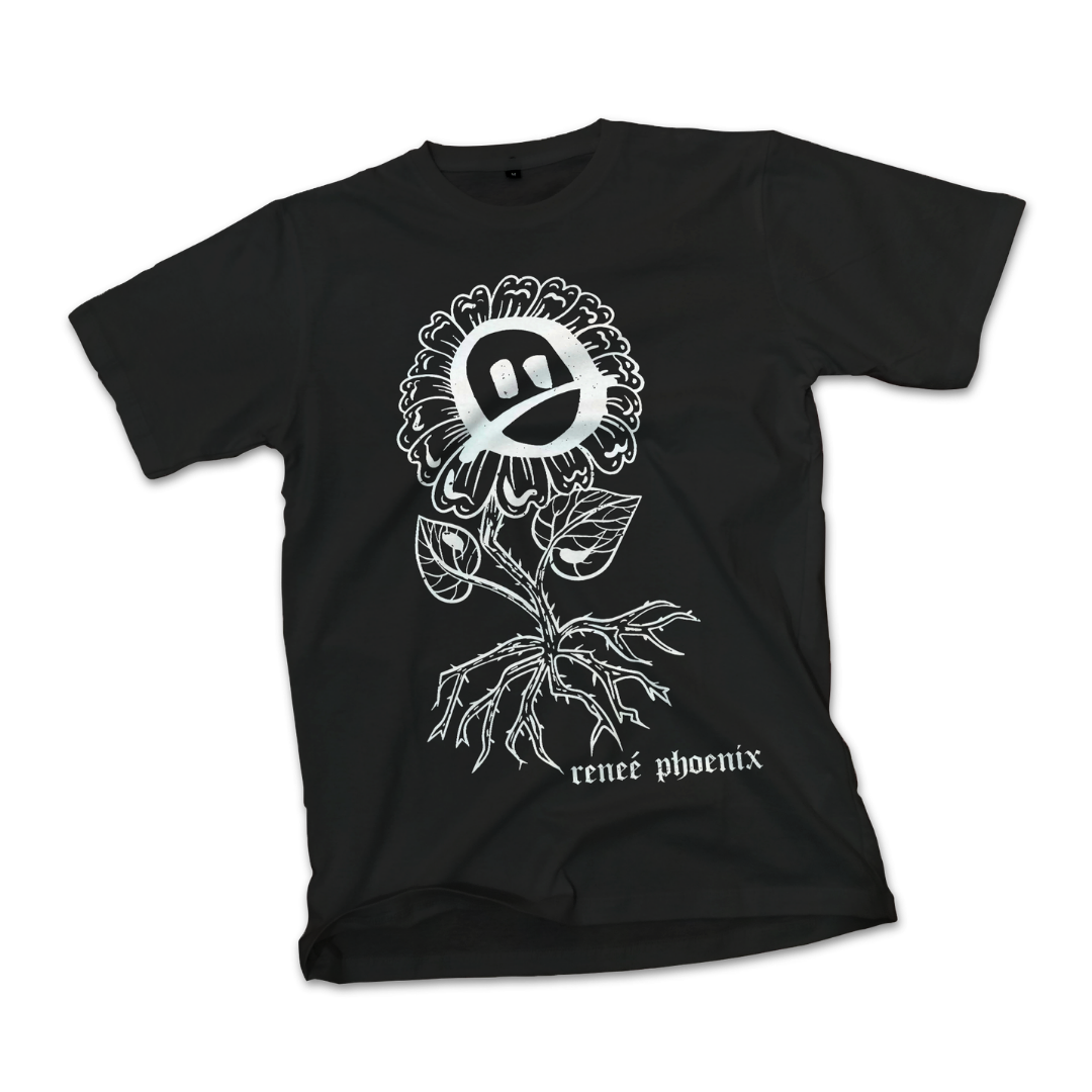 Flower Tee limited edition graphic tee from Freak Machine Records