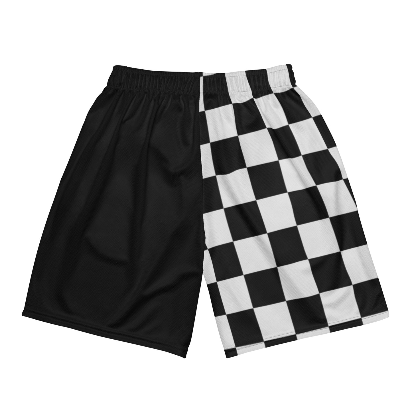 Stay cool and move freely in Fit For Rivals Checkered Unisex Mesh Shorts. Made from recycled, moisture-wicking fabric with UPF50+ protection, these breathable shorts are perfect for workouts, streetwear, or everyday comfort.