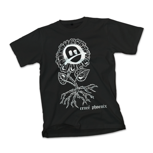 Flower Tee limited edition graphic tee from Freak Machine Records
